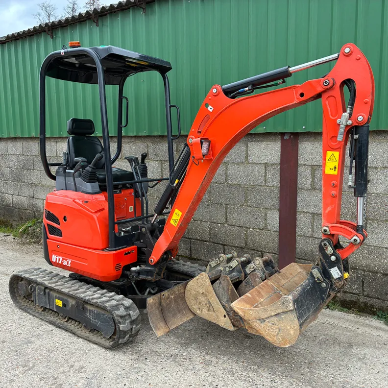 1.5T Excavator Kubota U17-3 2024